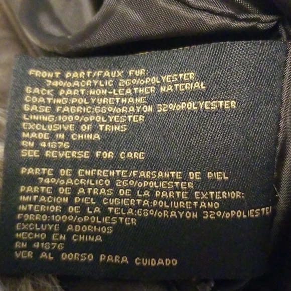 Women's Faux Vest by Big Chili Sz M - Picture 6 of 6